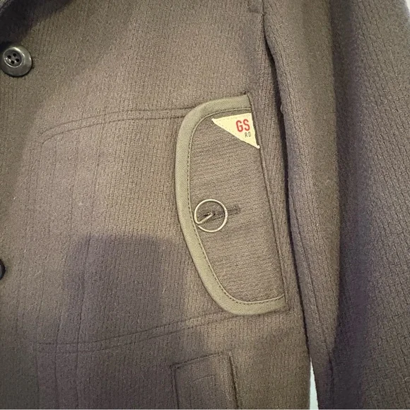 G-Star RAW Military Style Trench Coat Grey Men’s Size Medium - Picture 4 of 8